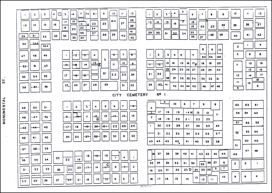 Cemetery No 1, San Antonio, Bexar Co. Tx